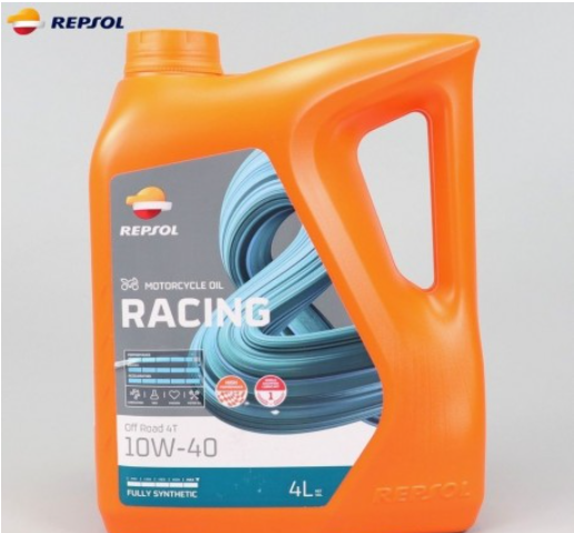 Huile moteur Repsol Moto Racing Off Road 10W-40 100 % Synthèse – 4 Temps